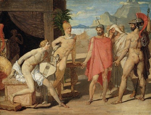 Achilles Receiving in his Tent the Envoys of Agamemnon (1801)