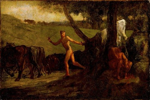 Study For ‘mercury Leading The Cows of Argus To Water’ (1846-1848)