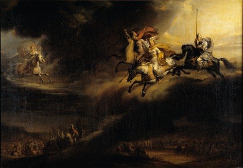 Valkyries Riding Into Battle