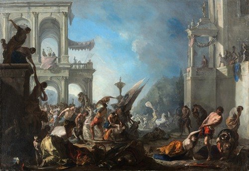 Abduction of The Sabine Women (C. 1640)