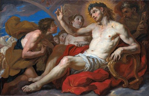 Apollo Granting Phaeton Permission To Drive The Chariot of The Sun (1690)