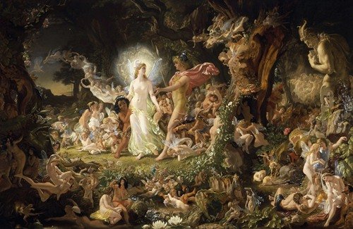 The Quarrel of Oberon and Titania (1849)