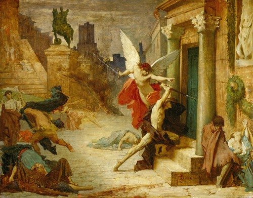 The Plague in Rome (1869)