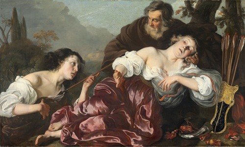 Silvio With The Wounded Dorinda (1651)