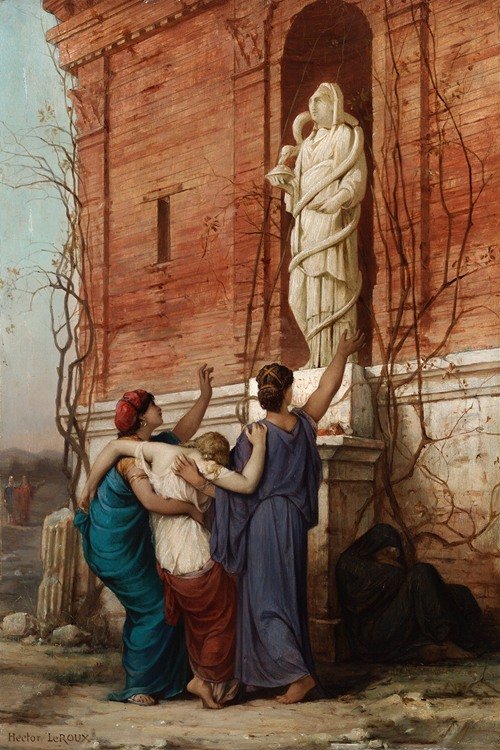 Invocation To The Goddess hygieia (1862)