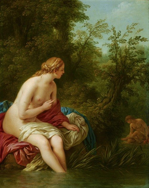 Landscape With Salmacis and Hermaphroditus (1773)
