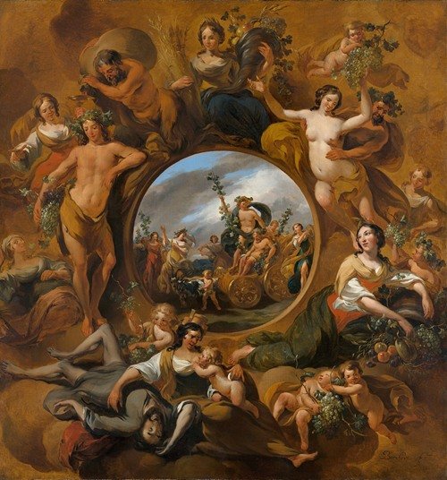 Allegory of Autumn (C. 1670) — Nicolaes Pietersz. Berchem