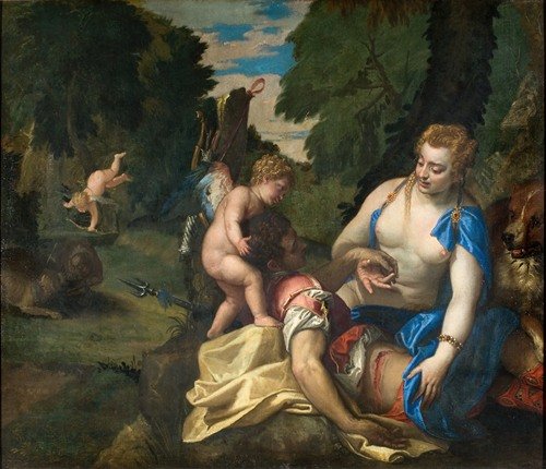 Venus Mourning Adonis
