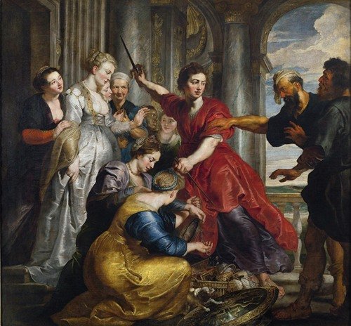 Achilles discovered by Ulysses and Diomedes