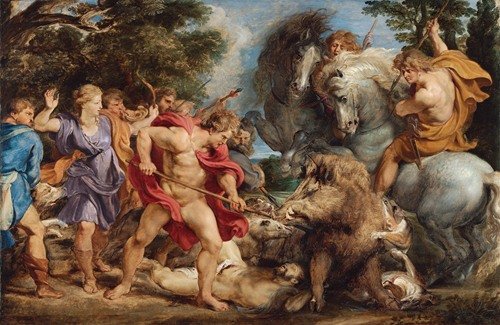 The Calydonian Boar Hunt (1611–1612)