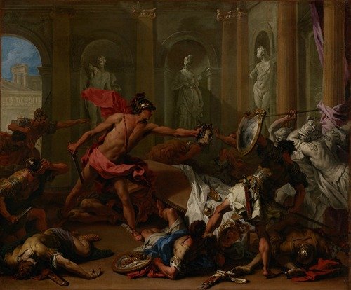 Perseus Confronting Phineus With The Head of Medusa (1705–1710)