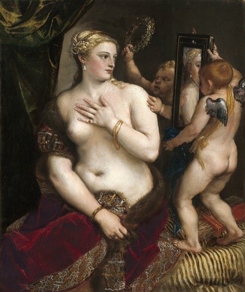 Venus With a Mirror (C. 1555)