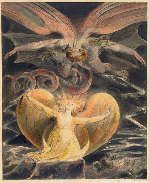 The Great Red Dragon and the Woman Clothed with the Sun (c. 1805)