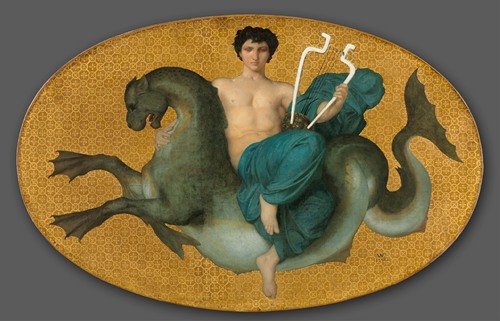 Arion on a Sea Horse (1855)