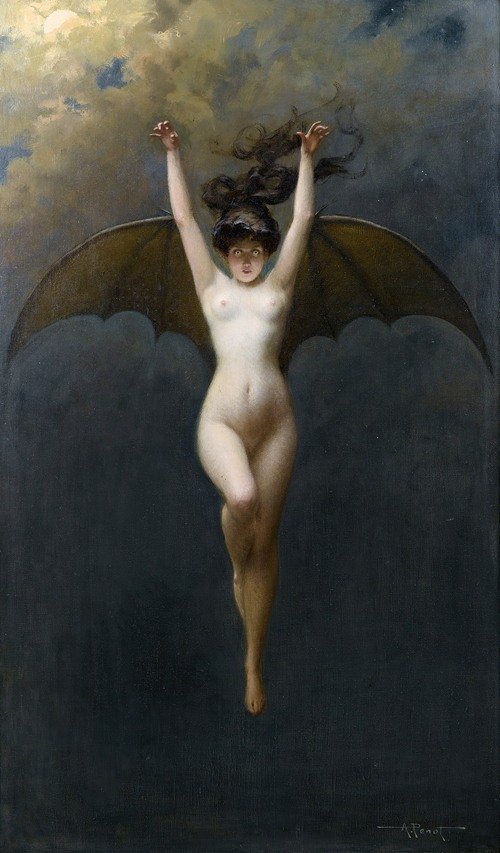 The Bat-Woman (Circa 1890)