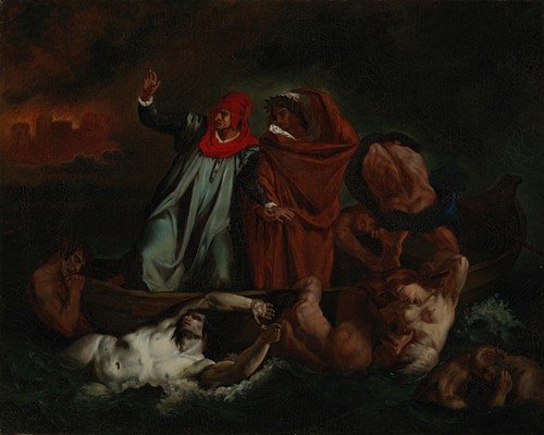 Dante And Virgil In Hell (1867)