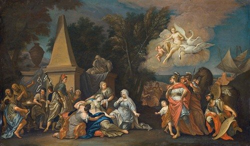The Departure Of Aeneas From Carthage