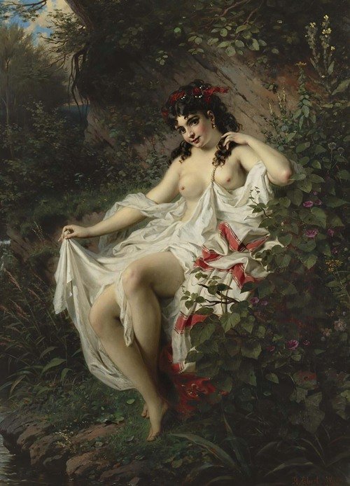 Spring In The Woods (1875)
