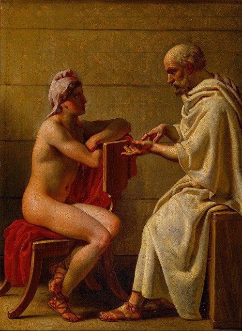 Socrates And Alcibiades (1813-1816)