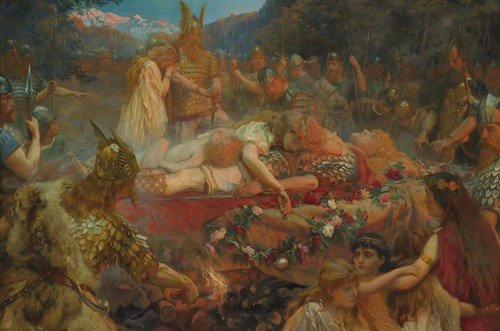 Death Of A Viking Warrior (1909)