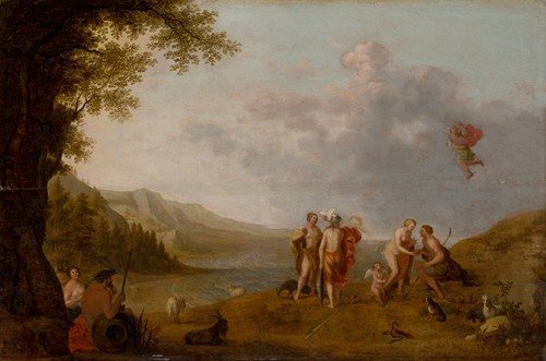 The Judgement Of Paris (1650) — Cornelis Willaerts