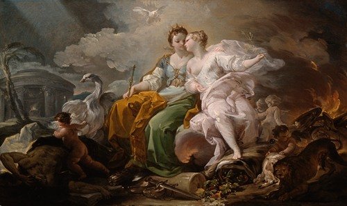 Allegory Of Peace And Justice (1753-1754)