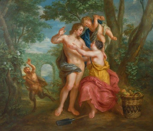 Vertumnus And Pomona (Late 18th Century)