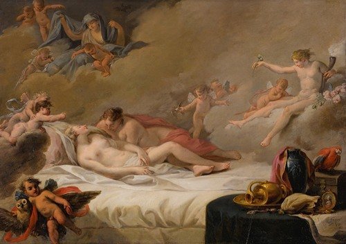 An Allegory Of Sleep (Mid 18th Century)