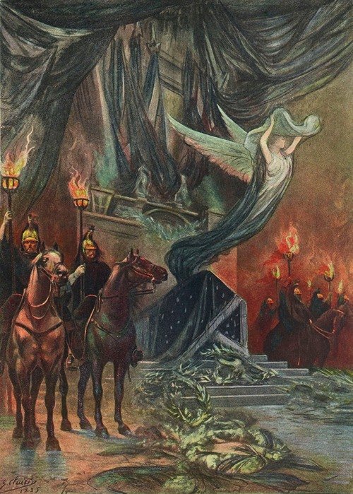 La Veillée funèbre (1885)