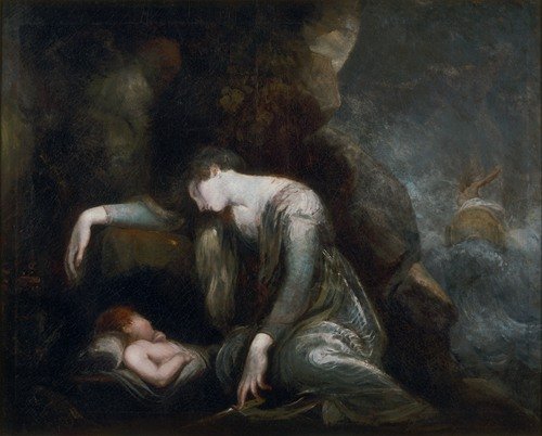 Danaë and Perseus on Seriphos (ca. 1785–90)
