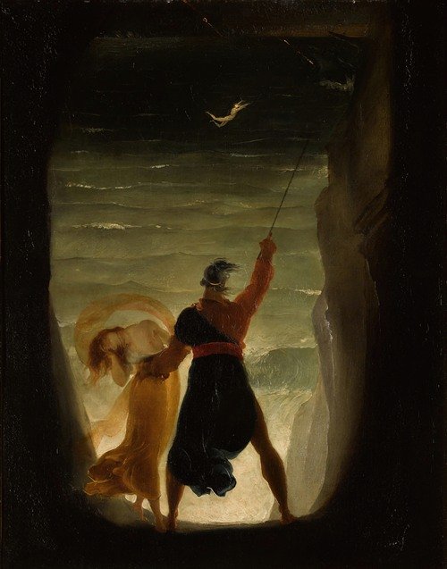 Prospero And Ariel, From Shakespeare’s the Tempest