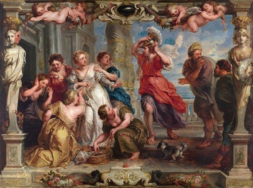 Achilles Discovered By Ulysses Among The Daughters Of Lycomedes (1630-1635)