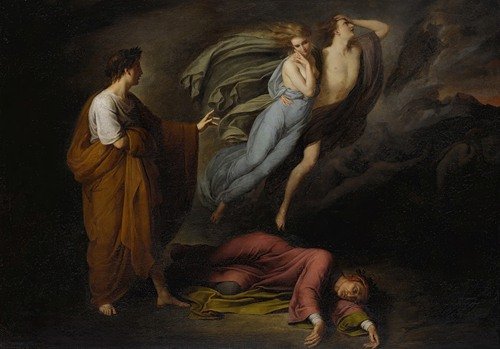 Dante And Virgil Meet Francesca Da Rimini And Paolo Malatesta