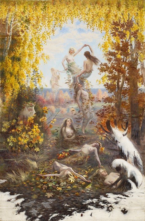 Shedding Leaves (1897)