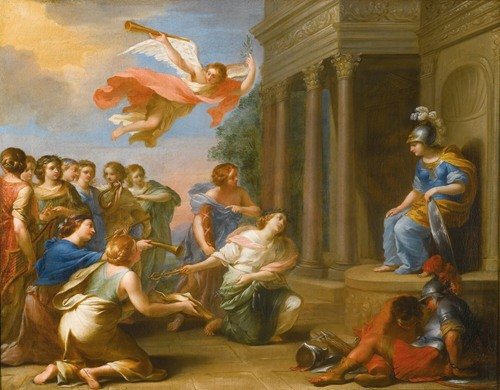 An Allegory Of The Victory Of Peace Over War (17th Century)