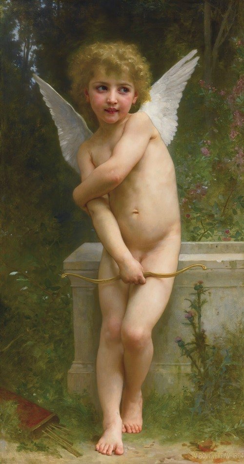 L’amour Piqué ( 1894) — William Bouguereau