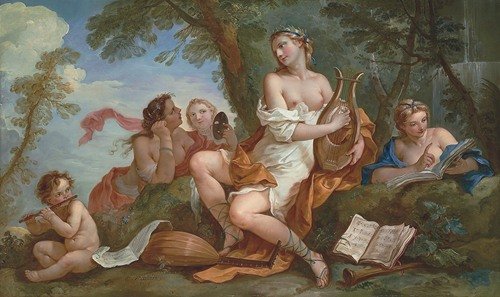 A Personification Of Music (1738)