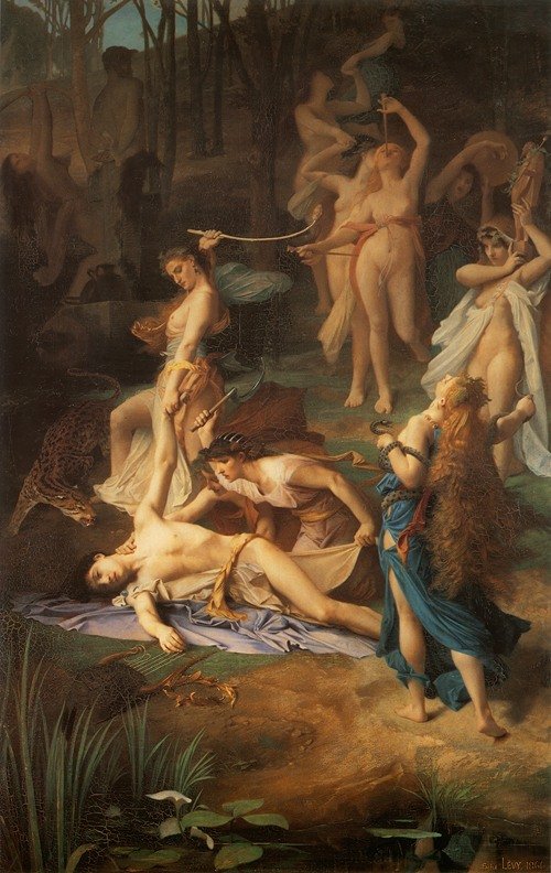 Death Of Orpheus (1866)