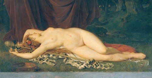 Bacchante Sleeping (1868)