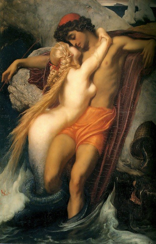 The Fisherman And The Syren (1856-1858)