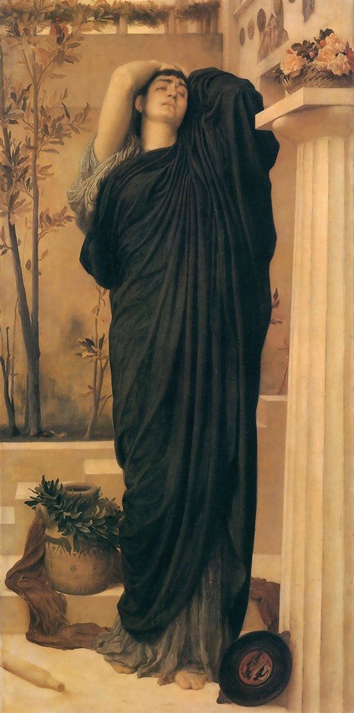 Electra At The Tomb Of Agamemnon (1868-1869)