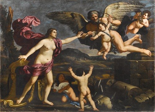 Venus Cupido Und Chronos