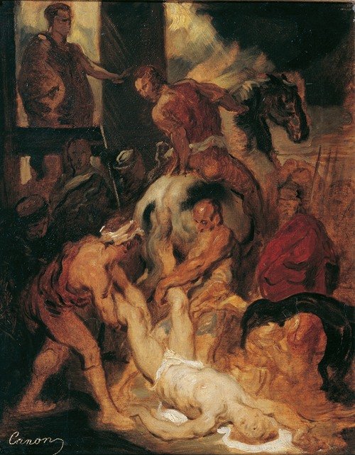Die Marter Des Heiligen Hippolytus (1875)