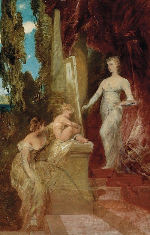 Allegorie Der Malerei (C1882)