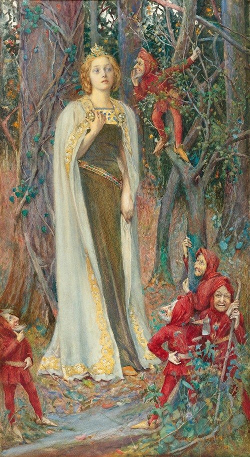 Once Upon A Time (Snow White) — Henry Meynell Rheam