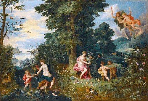Allegory Of The Four Elements