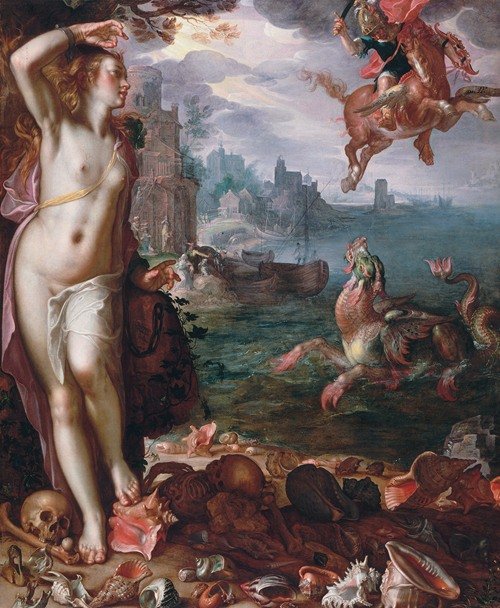 Perseus Releases Andromeda (1611)