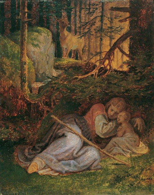 Genoveva’s Rest In The Forest (1869)