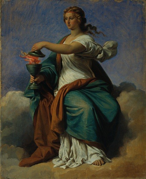 Allegorie Der Selbstbeherrschung (Mäßigung)R (1859)