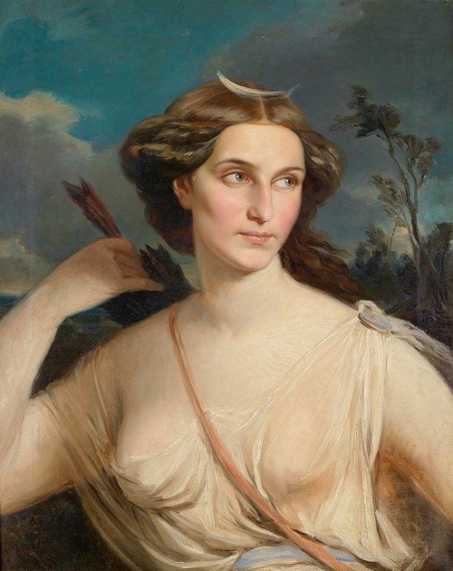 Diana, Goddess Of The Hunt (C1900)